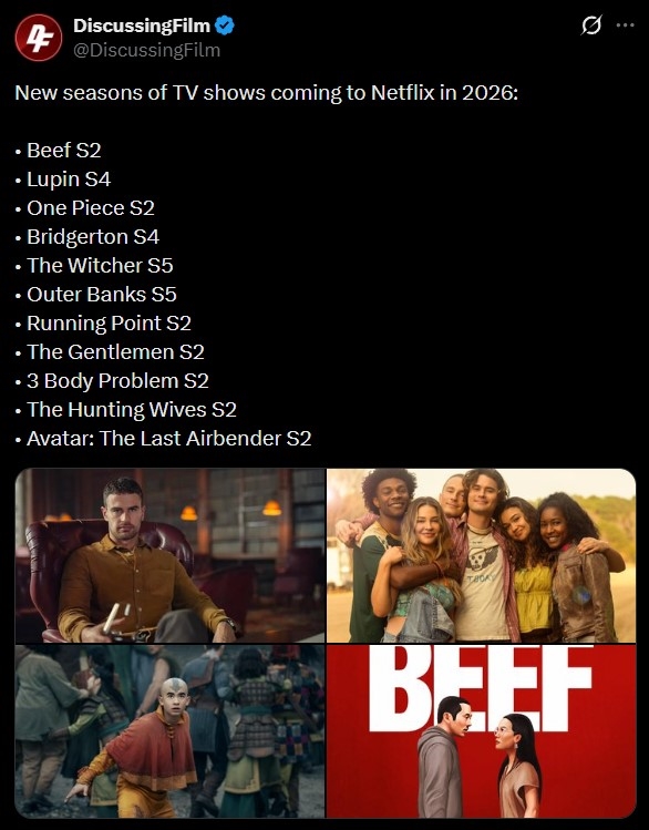 网飞确认《三体》第二季年内播出