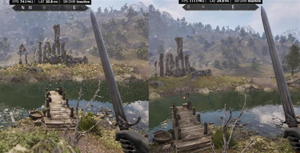 NVIDIA DLSS 4.5让老外惊呼魔法！240p马赛克画质秒变高清可玩