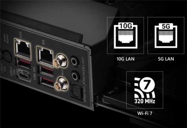 微星MAG X870E ACE MAX战神主板首发5299元 万兆+5G双网口